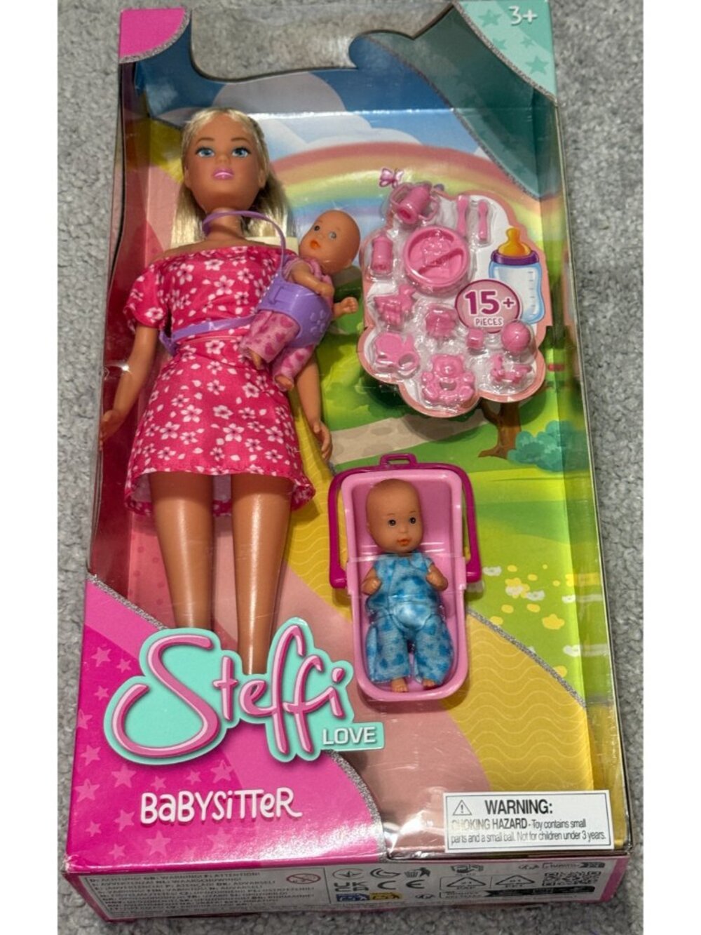 Steffi Love Babysitter Doll Set with Accessories 3+ Years SIMBA